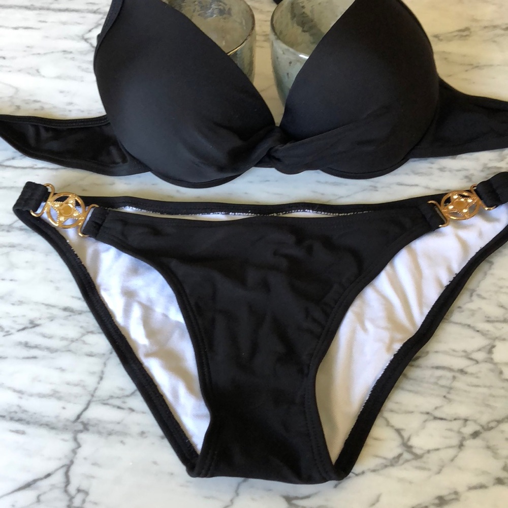Victoria’s Secret EUC Black Bikini S